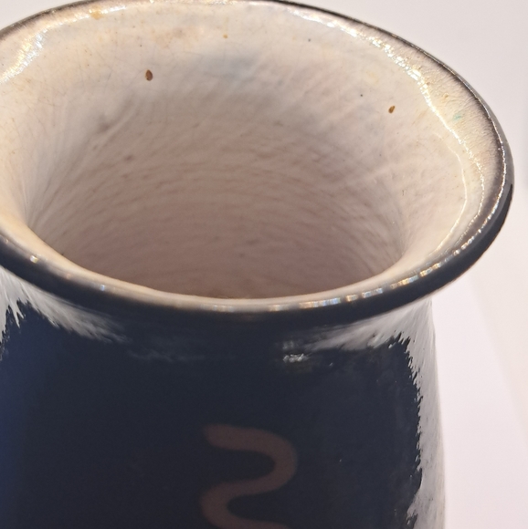 Hungarian Romanian, Pottery Pitcher Vase - Picture 6 of 7